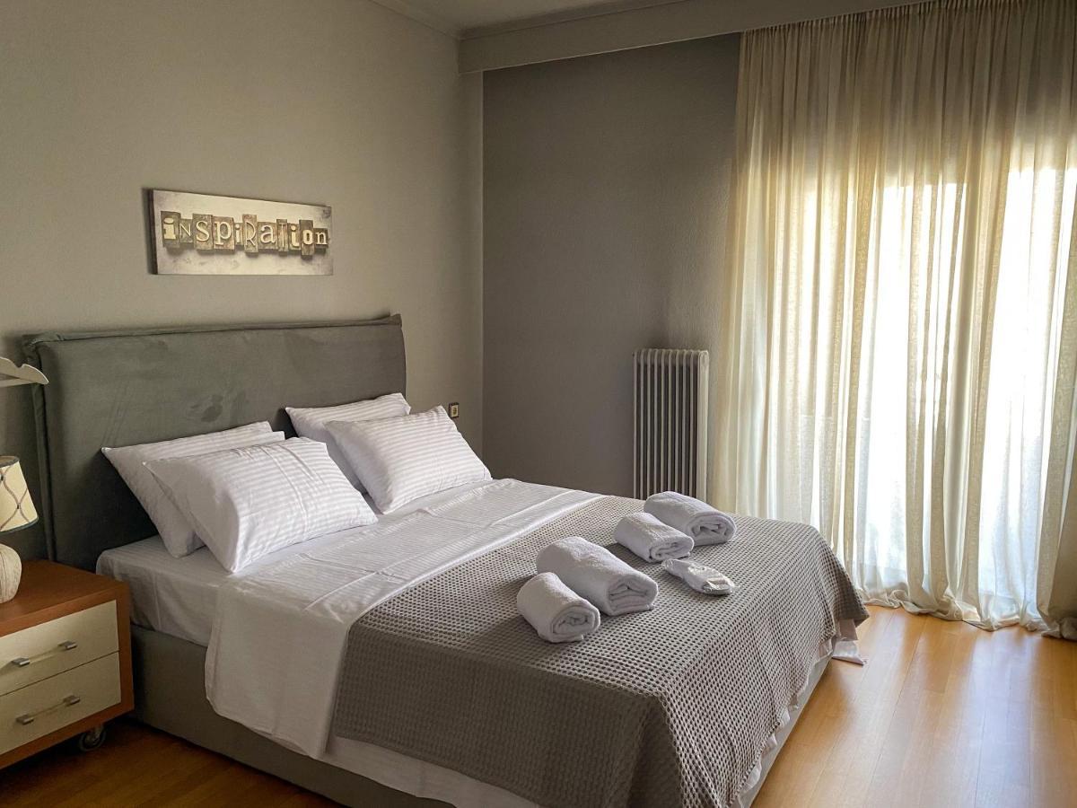 Lovely Luxurious Modern Apartment In Thessaloniki Exterior photo